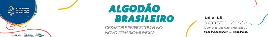 13º Congresso Brasileiro do Algodão